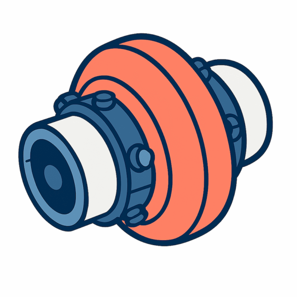 2D illustration of a tire/tyre coupling by Acoem USA