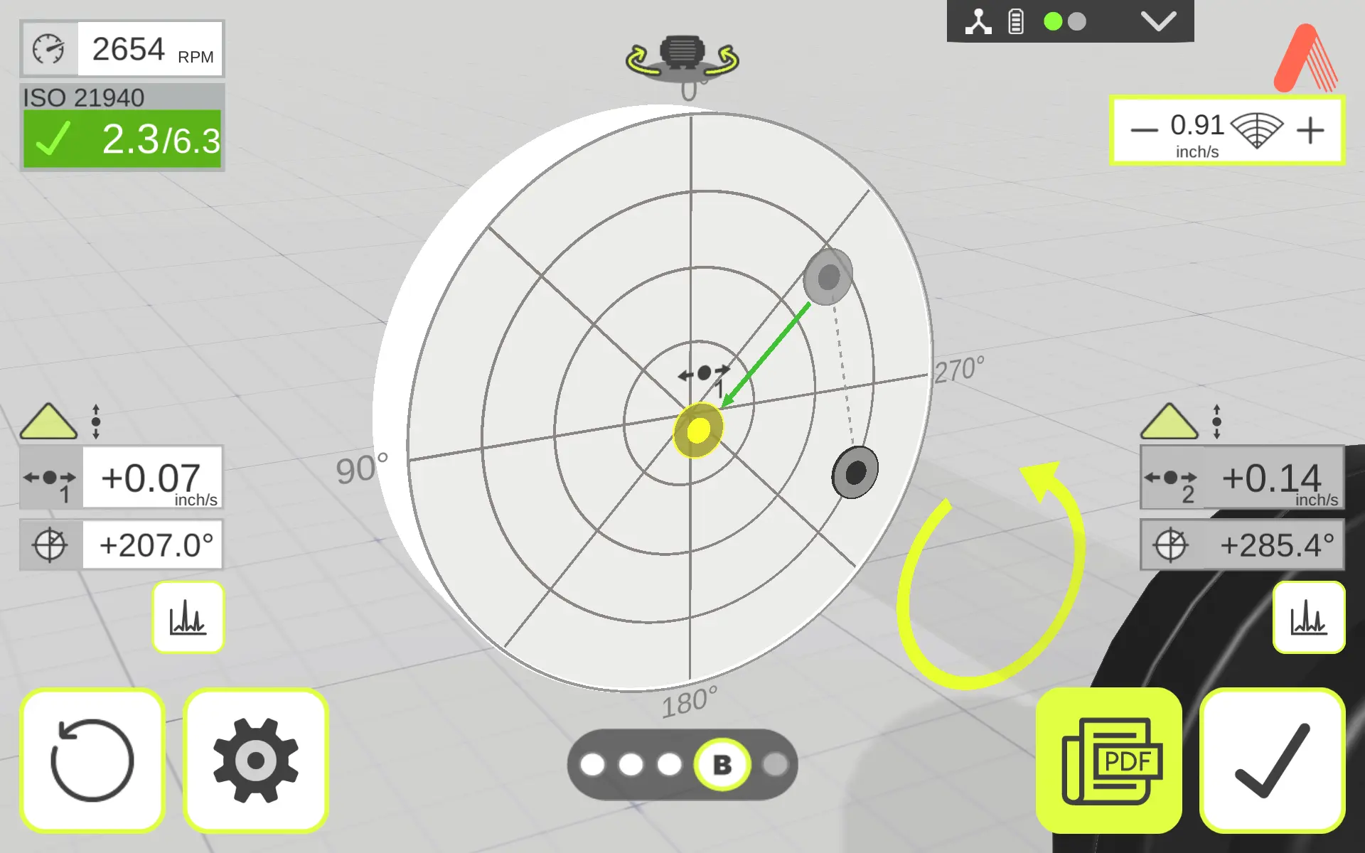 ISO 21940 Balanced Below G 6.3